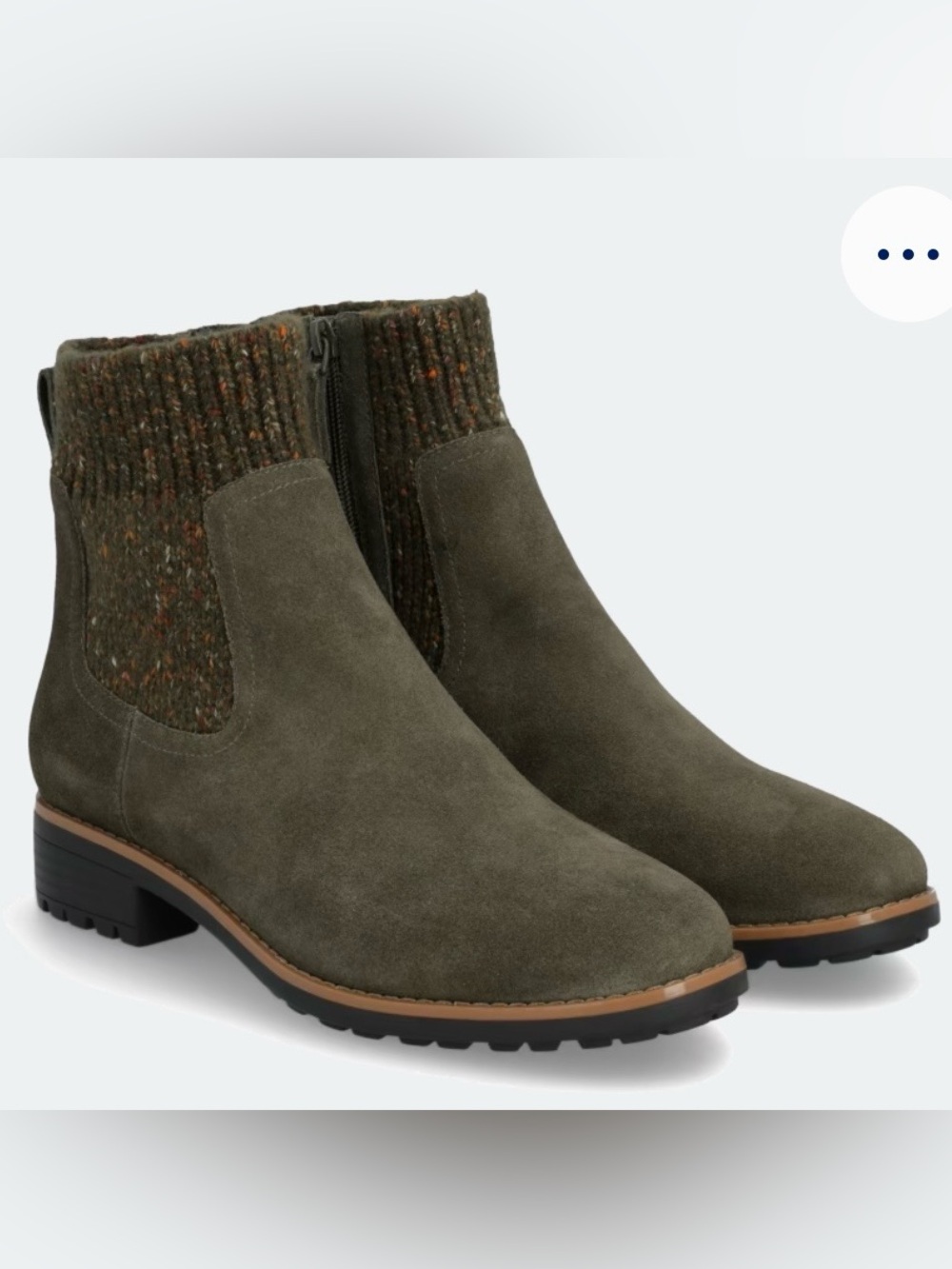 violet & red Olive Suede Boots